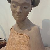 My first Sculpture !!! HOPI SPIRIT GIRL. Sculpture project by kruzkrn - 07.07.2023