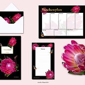 Mein Abschlussprojekt für den Kurs: Botanische Illustration mit Wasserfarben. Een project van Traditionele illustratie,  Beeldende kunst, Schilderij,  Tekening, Aquarelschilderen y  Botanische illustratie van Monika Dlugosch - 07.07.2023