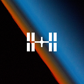 ISS International Space Station. Un projet de Br, ing et identité, Design graphique, Créativité, Création de logos , et Stratégie de marque de Luis Gálvez - 08.07.2023