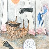My project for course: Creative Sketchbooking: Explore and Play with Illustration. Creativit, Drawing, Watercolor Painting, Sketchbook, Ink Illustration, and Colored Pencil Drawing project by Martje Blom - 07.08.2023