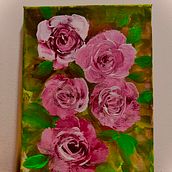 My project for course: Expressive Floral Painting with Acrylic Paint. Fine Arts, Painting, Acr, lic Painting, and Botanical Illustration project by Fathimath Nazin - 07.08.2023