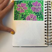 My project for course: Botanical Patterns in a Sketchbook: Conquer the Blank Page Ein Projekt aus dem Bereich Traditionelle Illustration, Musterdesign, Botanische Illustration und Sketchbook von Ugnė Judickaitė - 06.07.2023