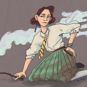 Harry Potter inspired Portrait . Un proyecto de Ilustración tradicional e Ilustración digital de Nadezda Svaikovski - 27.04.2020
