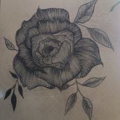 My project for course: Botanical Tattoo Design. Un progetto di Illustrazione tradizionale, Illustrazione digitale, Design di tatuaggi e Illustrazione botanica di Dove De La Barra - 08.07.2023