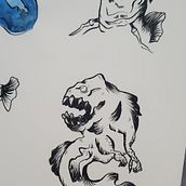 My project for course: Daily Sketching for Creative Inspiration Ein Projekt aus dem Bereich Traditionelle Illustration, Skizzenentwurf, Kreativität, Zeichnung und Sketchbook von miyu_fiona974 - 09.07.2023