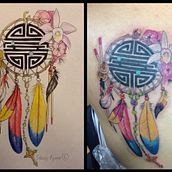 Tattoodo Contest Winner. Un progetto di Illustrazione tradizionale e Design di tatuaggi di Stacey Kyme - 04.12.2018