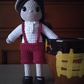 Mi proyecto del curso: Amigurumi: diseño de ropa, pelo y complementos. Arts, Crafts, To, Design, Fiber Arts, Crochet, Amigurumi, and Textile Design project by María de Gracia Montero García - 07.09.2023