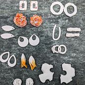 Porcelain Jewelry. Jewelr, and Design project by Jazmine Reynolds - 07.06.2023