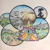 Pacific Crest Trail 2019. Traditional illustration project by Marion Blais - 03.01.2022