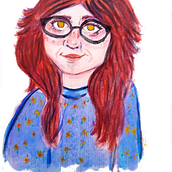 Meu projeto do curso: Retrato artístico em aquarela. Fine Arts, Painting, Watercolor Painting, and Portrait Drawing project by Joice Leal - 07.10.2023