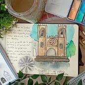 Mi proyecto del curso: Cuaderno de viaje en acuarela. Ilustração tradicional, Pintura em aquarela, Ilustração arquitetônica, e Sketchbook projeto de Darío y Carla Álvarez Pardal - 10.07.2023