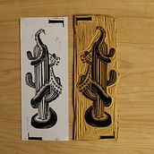 Mi proyecto del curso: Carvado de sellos y técnicas de estampación. Traditional illustration, Arts, Crafts, Fine Arts, Printing, Creating with Kids, and Engraving project by Javier David Chirivi - 07.11.2023