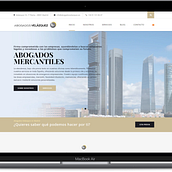 Abogados Velázquez Website. Un progetto di Web design, Web development e UX / UI di Oscar Villalba González - 11.07.2023