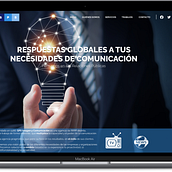 GPS Comunicación Website (Propuesta de Rediseño). Un progetto di Web design e UX / UI di Oscar Villalba González - 11.07.2023