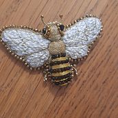 Il mio progetto del corso: Introduzione alla tecnica del ricamo in oro. Ilustração tradicional, e Bordado projeto de Debora Serafino - 11.07.2023