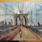 My project for course: Architectural Sketching with Watercolor and Ink Ein Projekt aus dem Bereich Skizzenentwurf, Zeichnung, Aquarellmalerei, Architektonische Illustration, Sketchbook und Illustration mit Tinte von bernardocarvalhoaraujo - 11.07.2023
