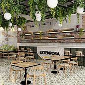 Il mio progetto del corso: Interior design per ristoranti. Un progetto di Architettura d'interni, Interior design, Interior Design, Retail Design e Progettazione dello spazio di Marco Castagna - 11.07.2023