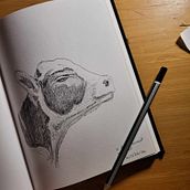 Pencil only. Een project van Tekening met potlood van Audrey Bernard - 11.07.2023