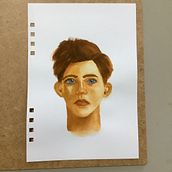 Retrato masculino . Painting project by ambrosio.neli17 - 07.11.2023