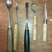 Avanzando con las cucharas talladas . Arts, and Crafts project by German Contreras Navarrete - 07.12.2023