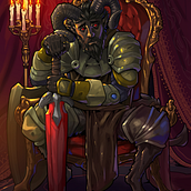 Curse of Strahd - Character Commission Ein Projekt aus dem Bereich Stor, telling, Digitale Illustration, Traditionelle Illustration, Concept Art und Design von Figuren von Jacob Grimoire - 01.07.2022