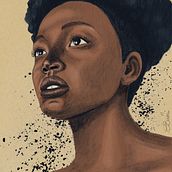 Meu projeto do curso: Retrato Ilustrado com Procreate. Traditional illustration, Vector Illustration, Digital Illustration, and Portrait Drawing project by Carla Babadopulos - 07.11.2023