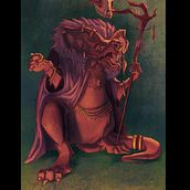 CHIA the chamán rat. Traditional illustration, Character Design, Digital Illustration, Concept Art, Digital Drawing, and Digital Painting project by Natalia Castro - 07.12.2023