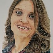 Mi proyecto del curso: Retrato realista con lápices de colores. Projekt z dziedziny Tradycyjna ilustracja,  Sztuki piękne, Rysunek ołówkiem,  Rysunek, Portrety, Rysunek realistyczny,  Rysunek artystyczny i Rysowanie kredkami użytkownika Cristian Urquizo - 01.07.2023