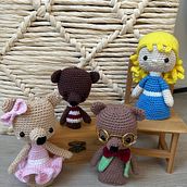Meu projeto do curso: Amigurumi: crie dedoches de crochê. Un progetto di Uncinetto, Amigurumi e Textile Design di Juliana Bôrges - 12.07.2023