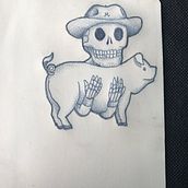 Mi proyecto del curso: Tatuaje para principiantes. Tattoo Design project by Edwin Tonatiuh Lozano Estrada - 07.05.2023