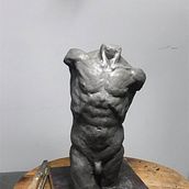 Meu projeto do curso: Modelagem de bustos com argila. Fine Arts, and Sculpture project by jackjulios - 07.10.2023