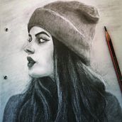 Mi proyecto del curso: Retrato realista con lápiz de grafito. Un progetto di Illustrazione tradizionale, Belle arti, Bozzetti, Disegno a matita, Disegno, Disegno di ritratti, Disegno realistico, Disegno artistico e Disegno anatomico di Franco Javier - 14.07.2023