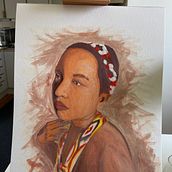 My project for course: Portrait Painting with Oil: Explore Light and Shade. Fine Arts, Painting, and Oil Painting project by d4phw7tz94 - 07.14.2023