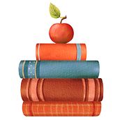 Love to read books. Traditional illustration, and Character Design project by Maria Ka - 06.28.2023