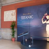 Titanic Exhibit. Design, and Signage Design project by Katie Greuel - 07.14.2023
