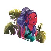 My project for course: Cartoon-Style Character Portraits with Procreate. Un progetto di Character design, Illustrazione digitale, Disegno digitale e Pittura digitale di lykomeraki - 14.07.2023