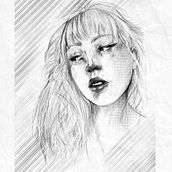 Mi proyecto del curso: Sketchbook de retrato: explora el rostro humano. Sketching, Drawing, Portrait Drawing, Artistic Drawing, and Sketchbook project by Ignacio Almonacid - 07.12.2023