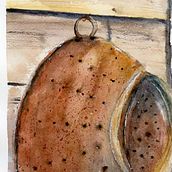 Rusty things. Un proyecto de Ilustración tradicional, Bellas Artes, Pintura y Pintura a la acuarela de Karin Kersteter - 13.07.2023