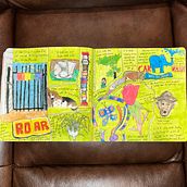 My project for course: Travel Journal: Illustrate Your Reality. Un progetto di Illustrazione tradizionale, Scrittura, Creatività, Disegno, Sketchbook, Narrativa e Scrittura di narrativa non-fiction di Skyler Yates - 14.07.2023