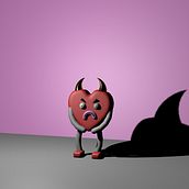 Mi proyecto del curso: Angry Heart Ein Projekt aus dem Bereich 3D und Animierte Illustration von Denise Lagos - 15.07.2023