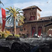 Operation O'Hara - Alhambra . Un proyecto de Concept Art, Ilustración tradicional e Ilustración digital de mikel_blazgad - 15.07.2023
