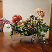 Mi proyecto del curso: Diseño y creación de composiciones florales. Interior Design, L, scape Architecture, Decoration, DIY, Floral, and Plant Design project by jniklitschek - 07.11.2023