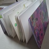My project for course: DIY Binding Techniques. Fine Arts, Bookbinding, and DIY project by Fionnuala Mc Govern - 07.15.2023