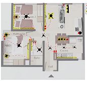 Mi proyecto del curso: Técnicas de iluminación para viviendas. Architecture, Interior Architecture, Lighting Design, Digital Architecture, and Spatial Design project by Paula García Rendón - 07.12.2023