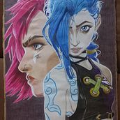 Monica. Colored Pencil Drawing project by monica_cp89 - 07.15.2023