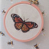 Mi proyecto del curso: Técnicas de bordado realista. Traditional illustration, Embroider, and Textile Design project by monimoni_91_ - 07.16.2023