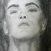 Mijn project van de cursus: Artistiek portretteren met houtskool: sferen creëren . % Susan tarafından hazırlanan Geleneksel illüstras, on, Güzel sanatlar, Çizim, Portre Çizimi, Gerçekçi Çizim, Ve Sanatsal Çizim projesi - 07.10.2023