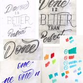 Mi proyecto del curso: Introducción al hand lettering: composición de letras coloridas. Lettering, H, e Lettering projeto de Sebastián Gavilán Parra - 17.07.2023