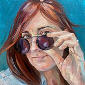 Mi proyecto del curso: Pintura de ojos al óleo: el alma del retrato. Projekt z dziedziny  Malarstwo i Malarstwo olejowe użytkownika Mónica Torralba - 29.05.2023
