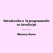 Mi proyecto del curso: Introducción a la programación en JavaScript. Un progetto di Web design, Web development, HTML e JavaScript di Naroa Juárez - 17.07.2023